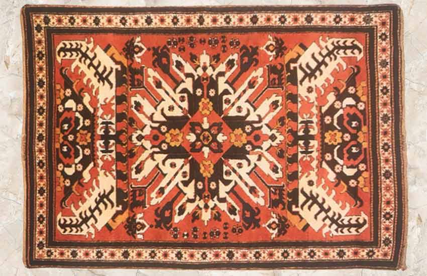 Turkoman-1 geometric design rug carpet types